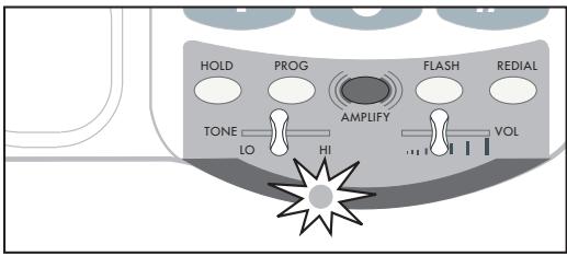 AMERIPHONE XL-40 - Luz de Llamada perdida / Mensaje de voz - 1