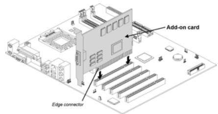 ECS N2U400-A - Follow these instructions to install an add-on card: - 1