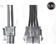 SILVERSTONE STRIDER ESSENTIAL ST60F-ES 80PLUS - Standard 4-pin Peripherie-Strombuchse/Stecker - 1