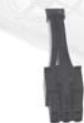 SILVERSTONE STRIDER ESSENTIAL ST60F-ES 80PLUS - Small 4-pin floppy power connector - 1