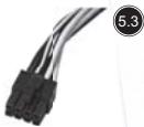 SILVERSTONE STRIDER ESSENTIAL ST60F-ES 80PLUS - KoHHeKToBpI ΘeKeTpOnnTaHn - 5