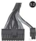 SILVERSTONE STRIDER ESSENTIAL ST60F-ES 80PLUS - KoHHeKToBpI ΘeKeTpOnnTaHn - 3