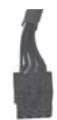 SILVERSTONE STRIDER ESSENTIAL ST70F-ES 80PLUS - Connecteur de puissance pci-e 6-broche. - 1