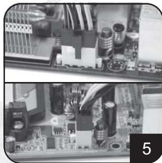 SILVERSTONE STRIDER PLUS ST75F-P 80PLUS SILVER - EPS 8-pin CPU +12V power connector - 1