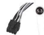 SILVERSTONE STRIDER PLUS ST75F-P 80PLUS SILVER - Stromverbindungen - 5