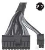 SILVERSTONE STRIDER PLUS ST85F-P 80PLUS SILVER - Stromverbindungen - 3