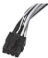 SILVERSTONE STRIDER PLUS ST85F-P 80PLUS SILVER - Connettori di alimentazione elettrica per schedamadre ATX 20-pin - 1