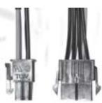 SILVERSTONE STRIDER ST45SF 80PLUS BRONZE - Conectador pequeño 4-pin de energía del disco flexible - 1