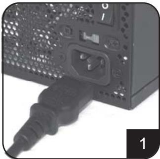 SILVERSTONE STRIDER ST45SF 80PLUS BRONZE - Netzteilinstallation (Bei Neuzusammenbau) - 1