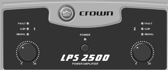 CROWN LPS-1500 - Manuel d'utilisation - 8