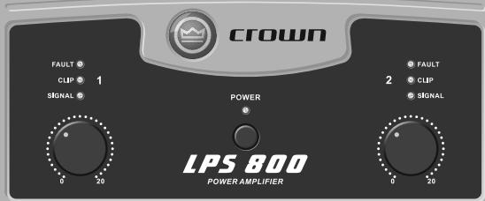 CROWN LPS-1500 - Bedienungsanleitung - 2