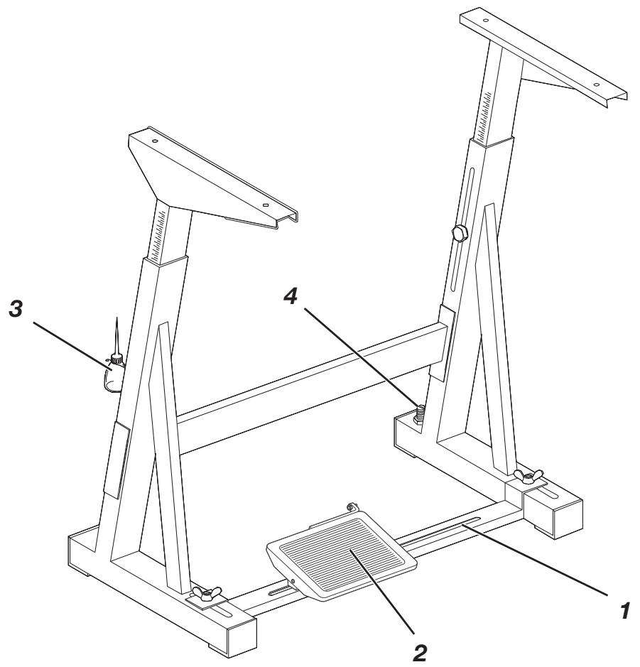 DURKOPP 669 - Monter le bati MG 55-3 - 1