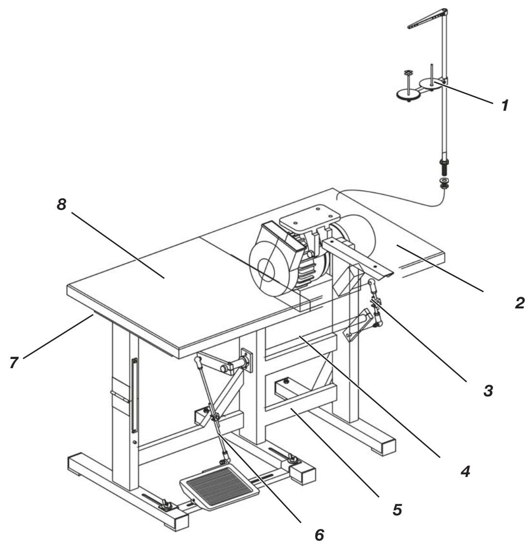 DURKOPP 669 - Bâti MG 55-3 - 2