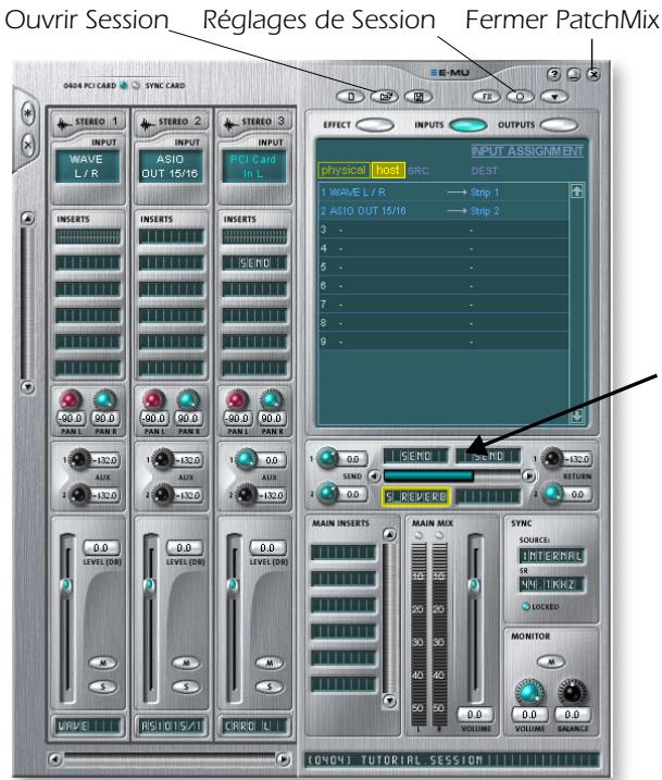 E-MU 0404 - Ouverture de PatchMix - 1