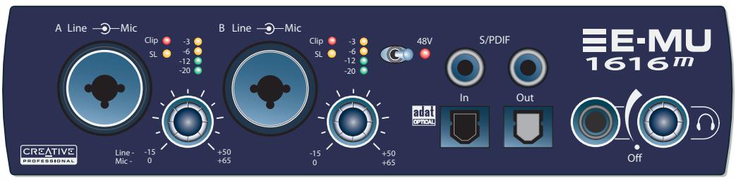 E-MU 1212 M PCIE - Le MicroDock - 1