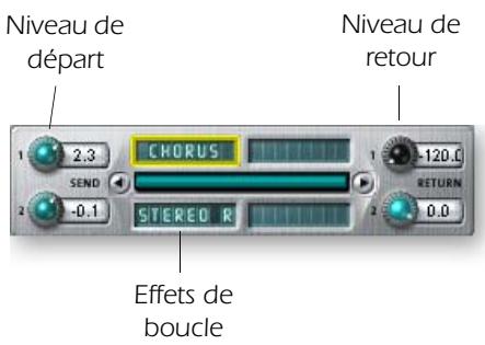 E-MU 1212 M PCIE - Effets et retours auxiliaires - 1
