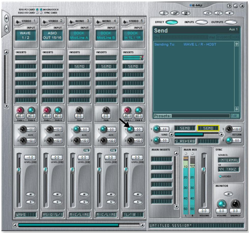 E-MU 1212M PCI - Ouvrez PatchMix - 1
