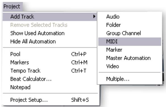 E-MU 1212M PCI - - Utilisation de Proteus X LE VSTi dans Cubase LE - 1