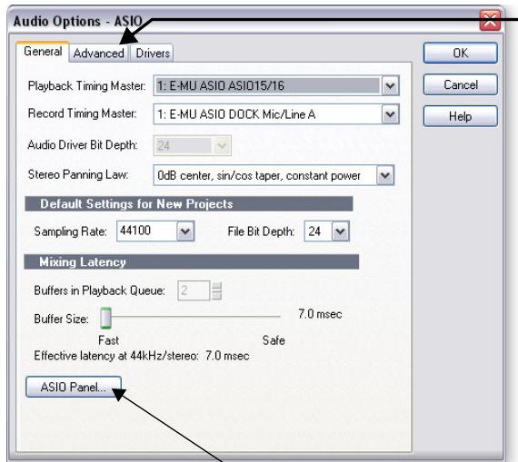 E-MU 1212M PCI - - Configuration de Sonar LE - 1