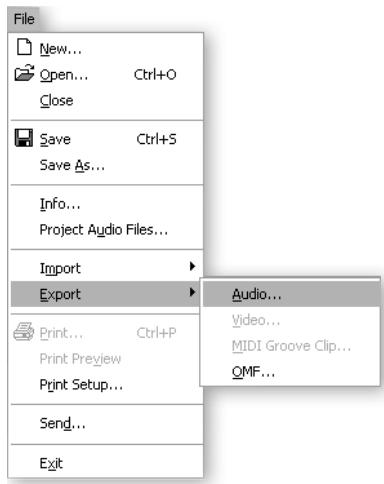 E-MU 1212M PCI - Exporter les signaux audio - 1