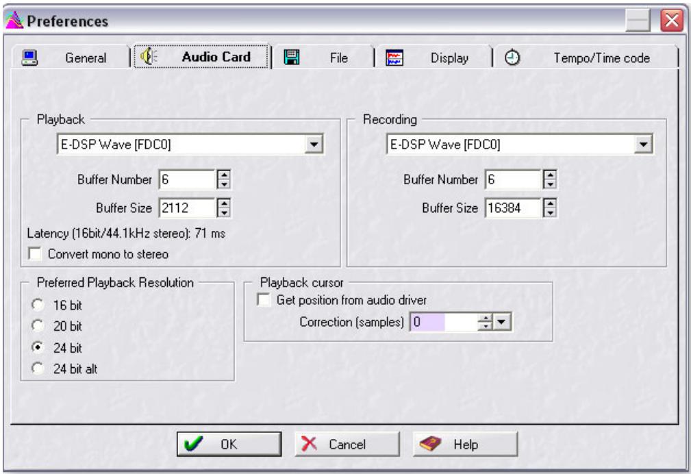 E-MU 1212M PCI - - Configuration de WaveLab Lite - 1