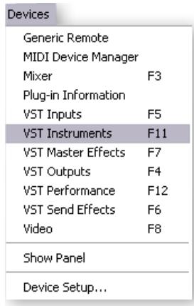 E-MU 1212M PCI - - Utilisation de Proteus X LE VSTi dans Cubase LE - 3