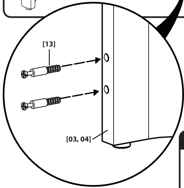 SANUS BFAV344 - Supplied Parts and Hardware. - 19
