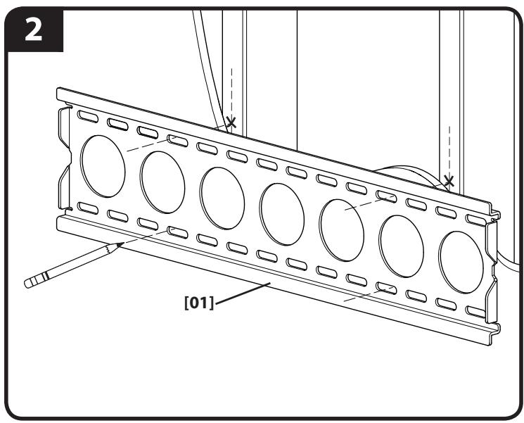 SANUS FMK056 - Wood Stud Mounting - 1