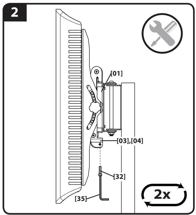 SANUS FMK056 - CAUTION: - 2