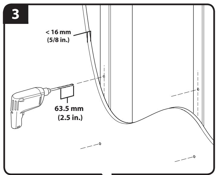 SANUS FMK056 - Wood Stud Mounting - 4