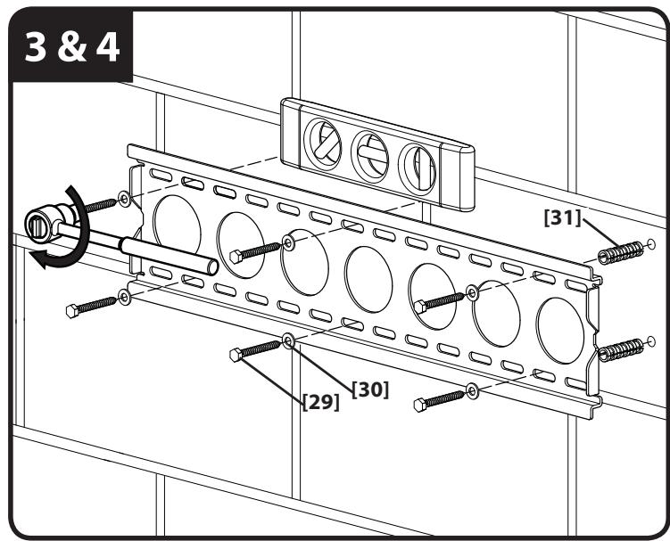 SANUS FMK056 - Solid Concrete and Concrete Block Mounting - 8