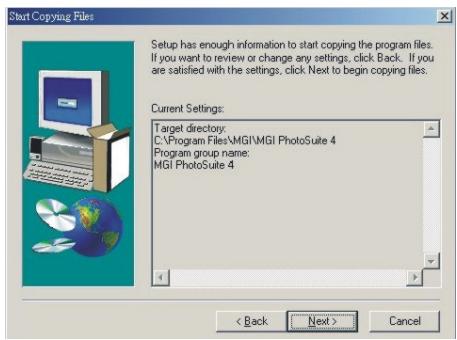 DAITSU DF-410Z - Installation de MGI photosuite 5SE - 5