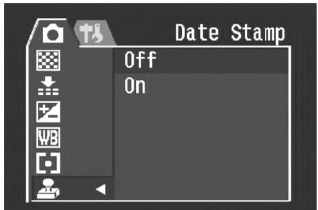 DAITSU DF-410Z - Utilisation de la fonction d'horodatage - 2