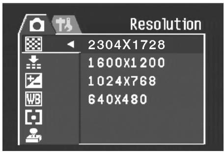 DAITSU DF-410Z - Réglage de la résolution et de la qualité des images - 3