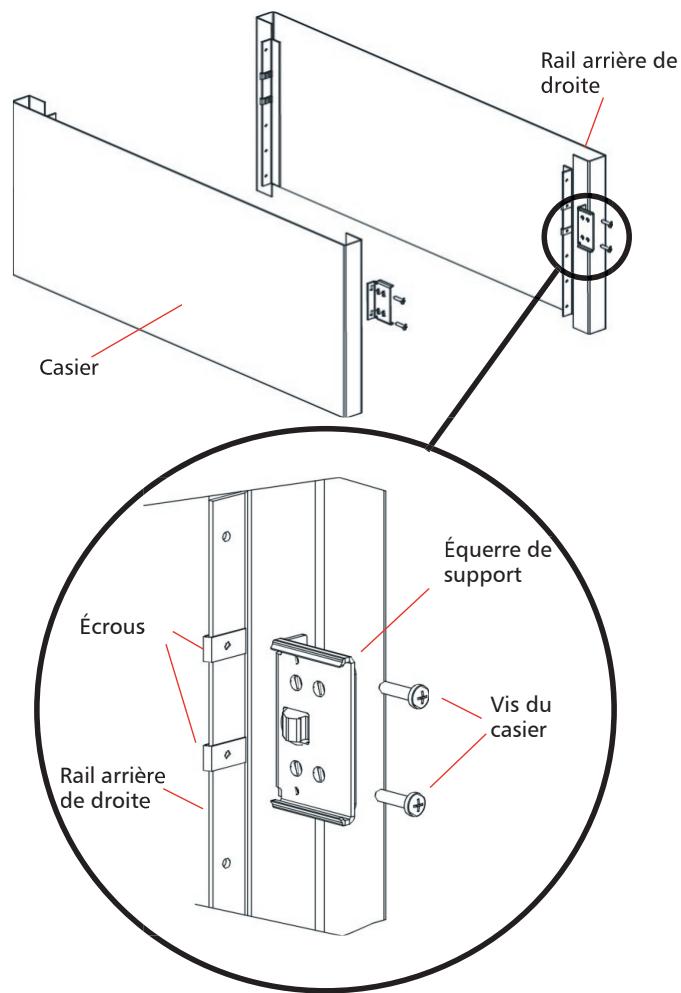 TANDBERG SUPERLOADER DLT-LTO - 4ème étape : installation du SuperLoader dans le casier - 3