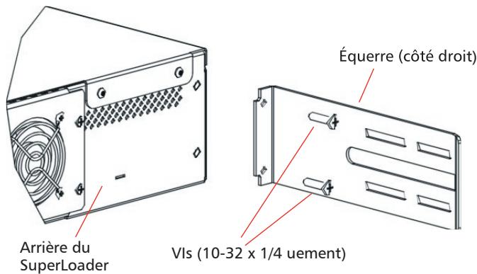 TANDBERG SUPERLOADER DLT-LTO - 4ème étape : installation du SuperLoader dans le casier - 2