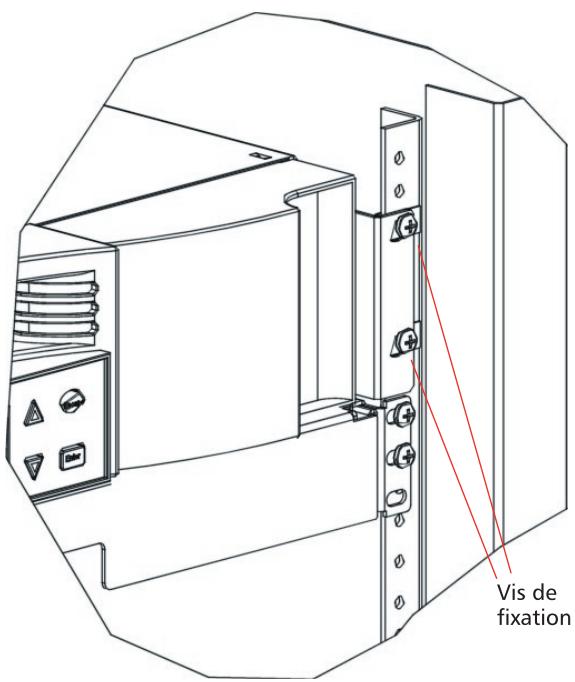 TANDBERG SUPERLOADER DLT-LTO SLIDERAIL - 3ème étape : installation du rail de glissement - 3