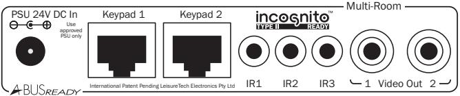 CAMBRIDGE AZUR 650R - Raccordements pour une configuration multipière - 3