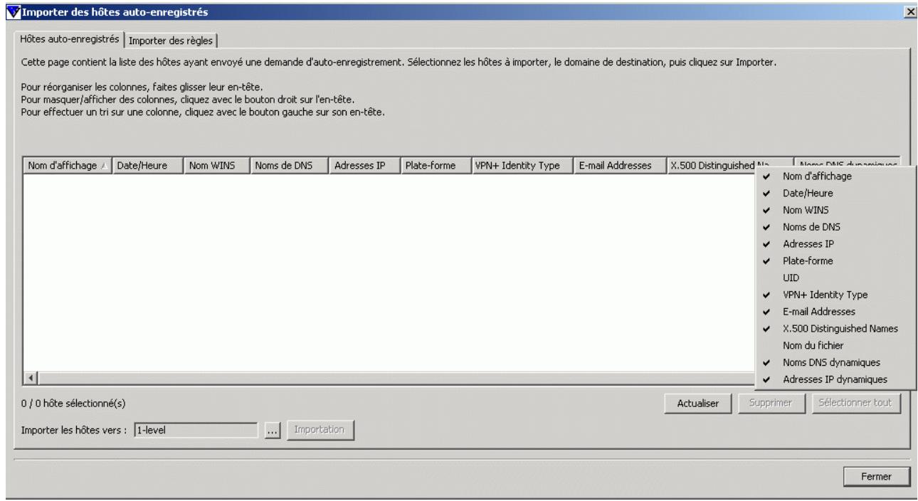 F-SECURE POLICY MANAGER 7.0 - Hôtes auto-enregistrés - 2