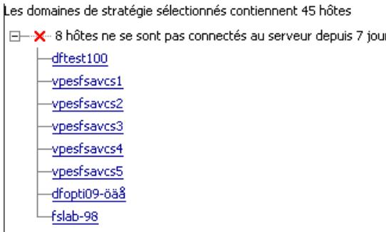 F-SECURE POLICY MANAGER 7.0 - Affichage de l'état - 2