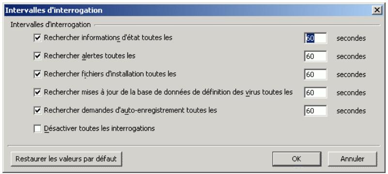 F-SECURE POLICY MANAGER 7.0 - Préférences de communication - 2