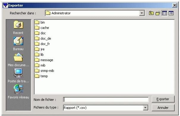 F-SECURE POLICY MANAGER 7.0 - Exportation du rapport - 1