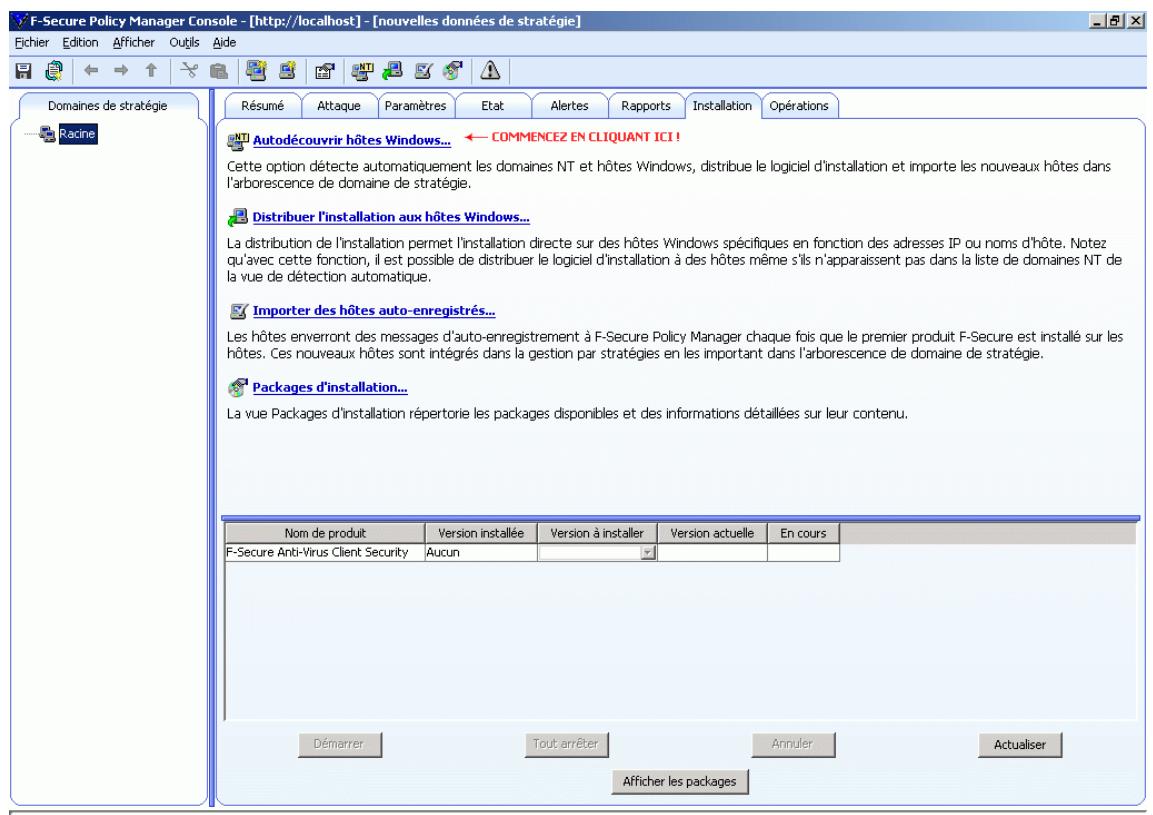 F-SECURE POLICY MANAGER 7.0 - Étape 15. - 2