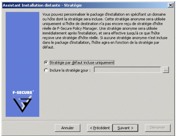 F-SECURE POLICY MANAGER 8.0 - Utilisation du fichier JAR d'installation distante personnelle - 2