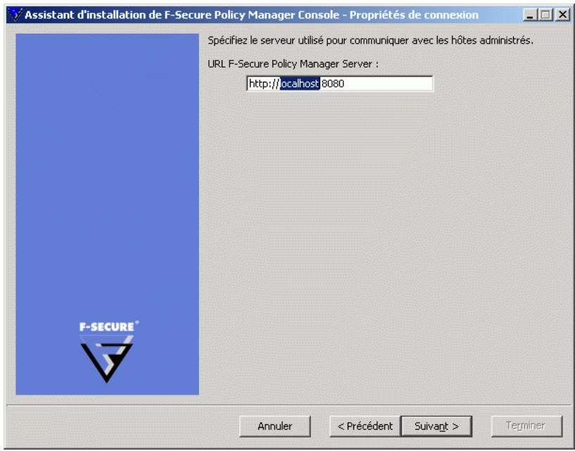 F-SECURE POLICY MANAGER 8.0 - Étape 11. - 1