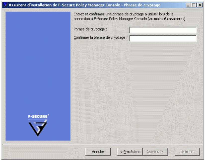 F-SECURE POLICY MANAGER 8.0 - Étape 14. - 1