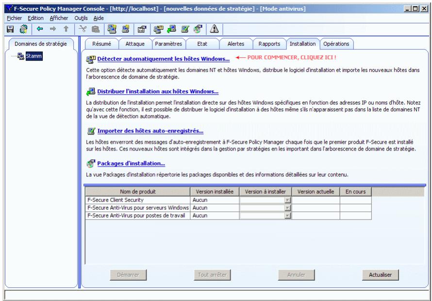 F-SECURE POLICY MANAGER 8.0 - Étape 16. - 1