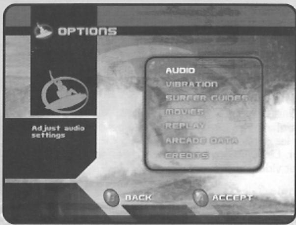 GAMES MICROSOFT XBOX TRANSWORLD SURF - OPTIONS - 1