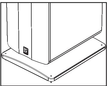 Q-ACOUSTICS 1000I - Colocar los soportes del sueño y los apoyos cónicos - 1030i y 1050i - 2
