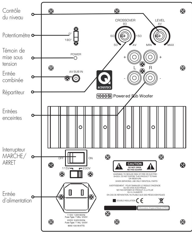 Q-ACOUSTICS 1000I - Bi-câblage - 2